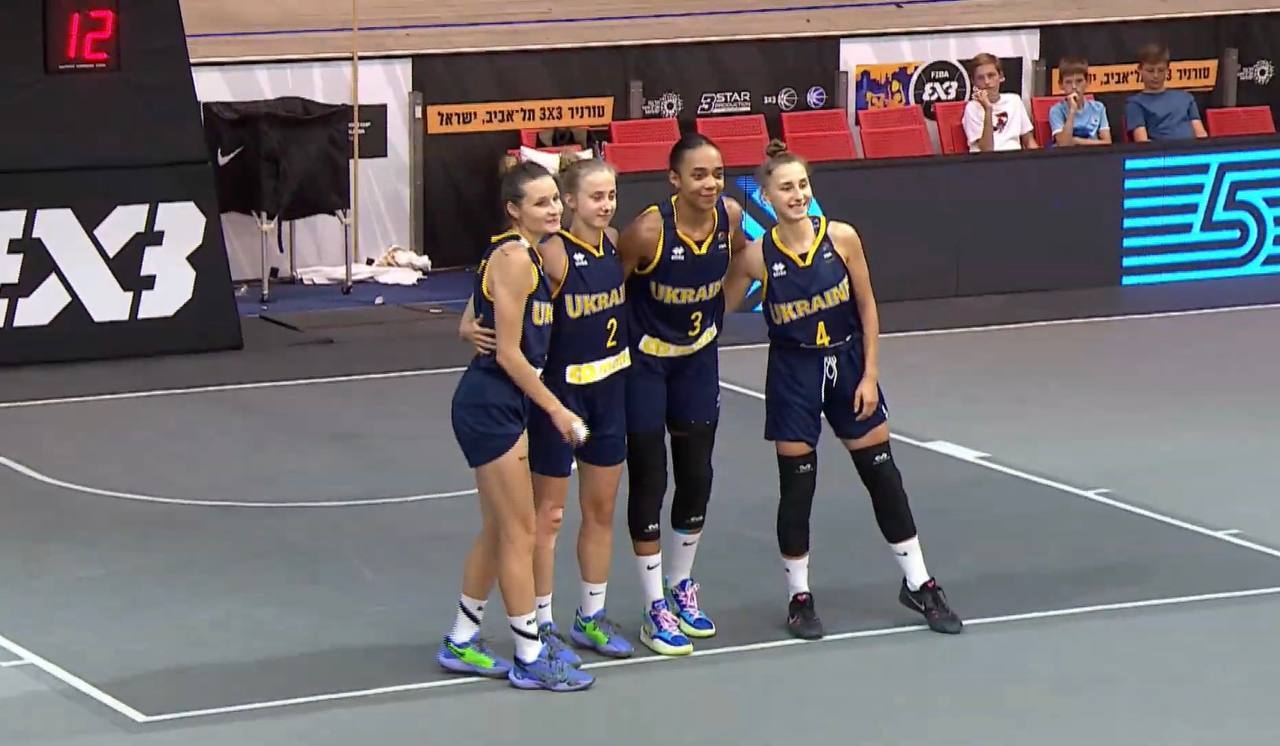 Жіноча збірна України вийшла у плейоф кваліфікації чемпіонату Європи 3х3 